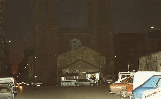 Antiguo quiosco de Telmo, en la misma ubicación, en los 90'