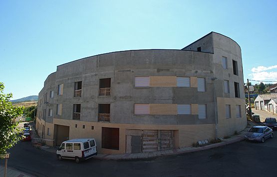 Imagen del estado actual de las viviendas en Fabero (C.Sánchez)