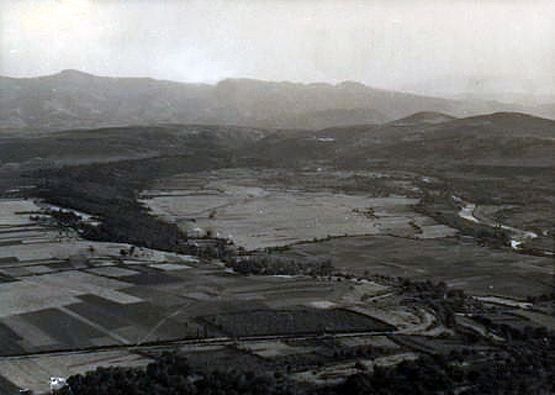 Valle formado por el río Sil sobre el que se sitúa actualmente el embalse