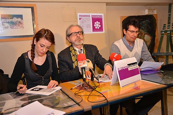 Comparecencia de Podemos-Ponferrada (Víctor Alón)