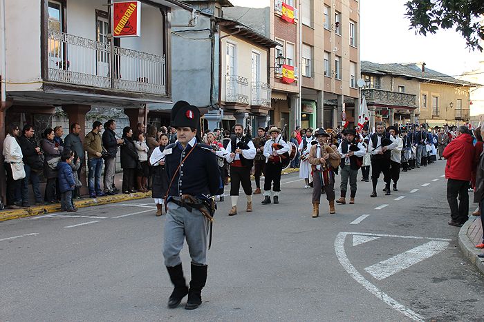 ÁLBUM / Cacabelos revive su batalla de la Guerra de la Independencia