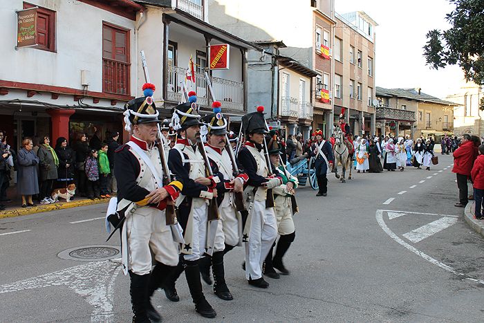 ÁLBUM / Cacabelos revive su batalla de la Guerra de la Independencia