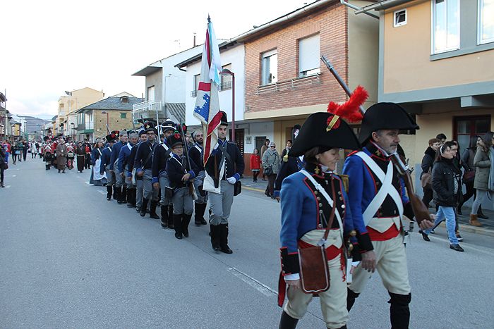 ÁLBUM / Cacabelos revive su batalla de la Guerra de la Independencia