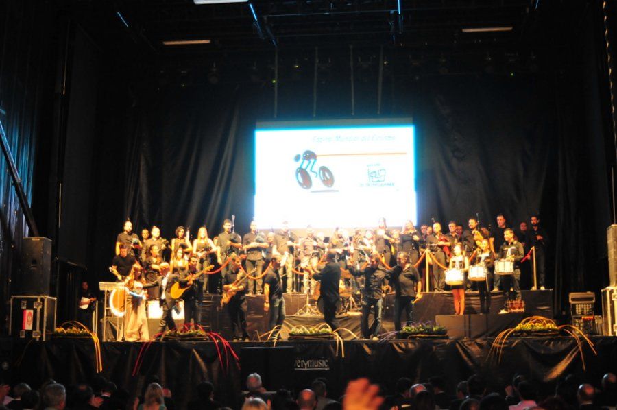 Gala Inauguración Muncial de Ciclismo Ponferrada 2014