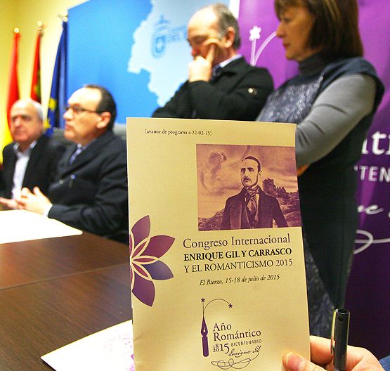 Presentación del Congreso Internacional 'Enrique Gil y Carrasco y el Romanticismo' (César Sánchez/ICAL)