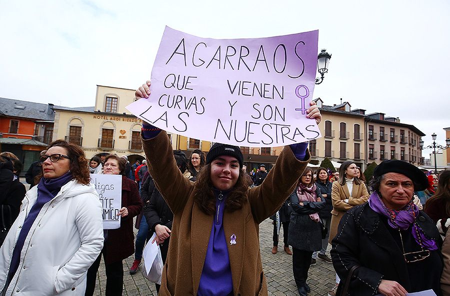 Manifestacion dia de la mujer ponferrada 2020 Manifestacion dia de la mujer ponferrada 2020