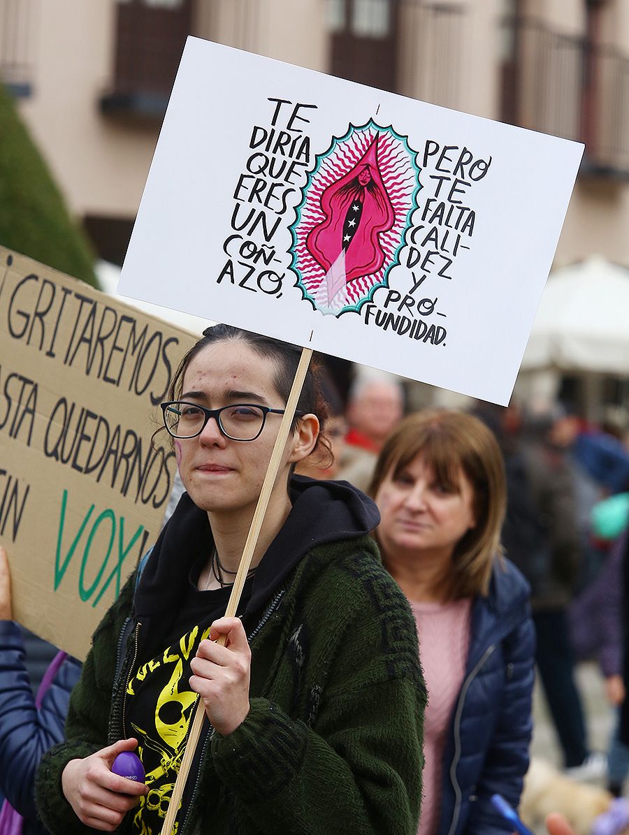 Manifestacion dia de la mujer ponferrada 2020