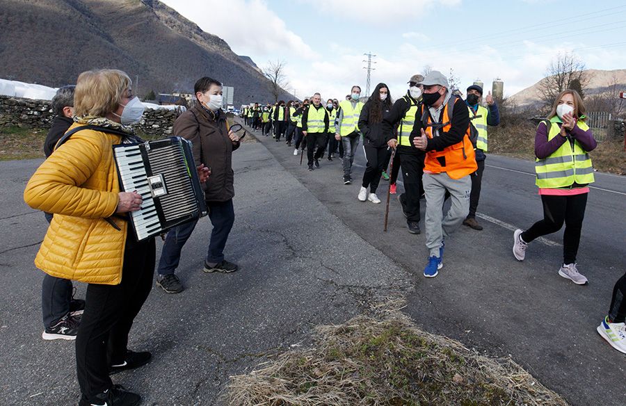 Marcha Blanca por la Sanidad de Laciana y El Bierzo