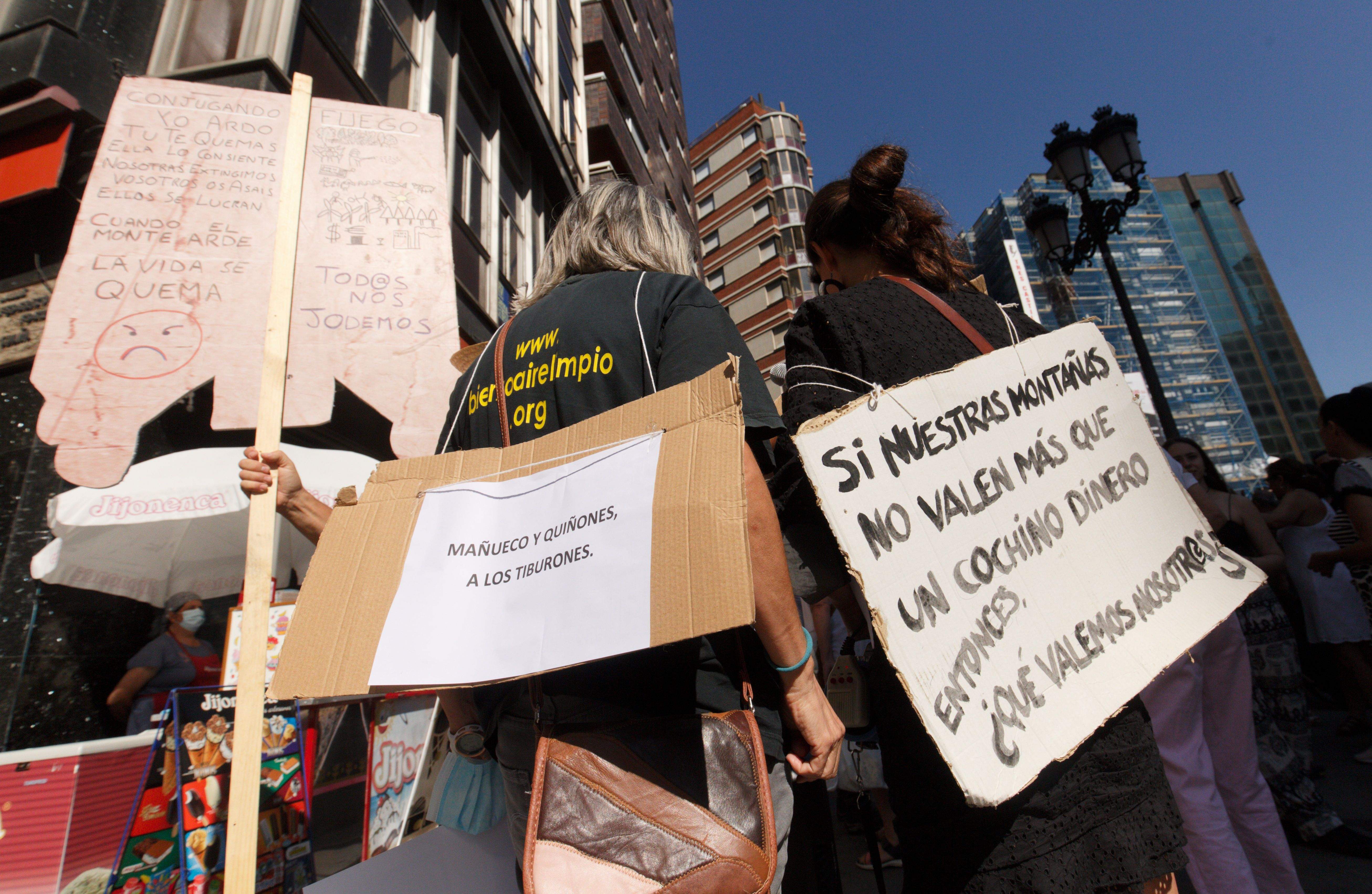 Concentración incendios Lazúrtegui