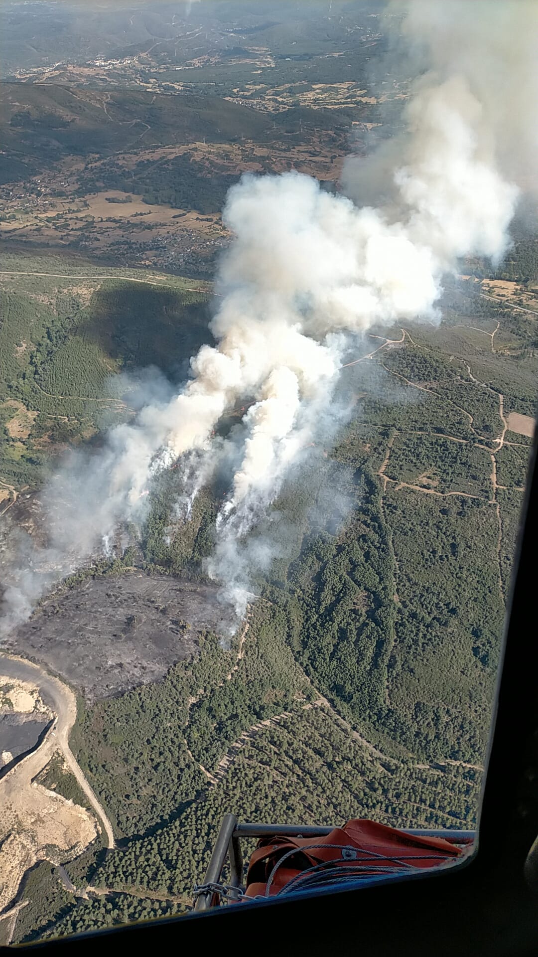 Castilla y León prolonga la alerta de incendios forestales en los días 24 y 25 de agosto