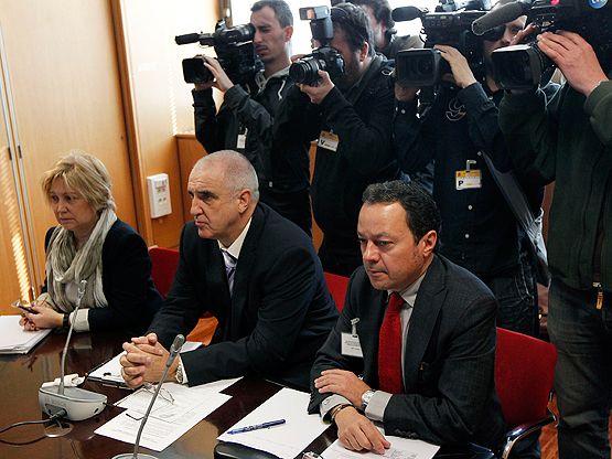 En la imagen (C) el empresario del carbón Victorino Alonso