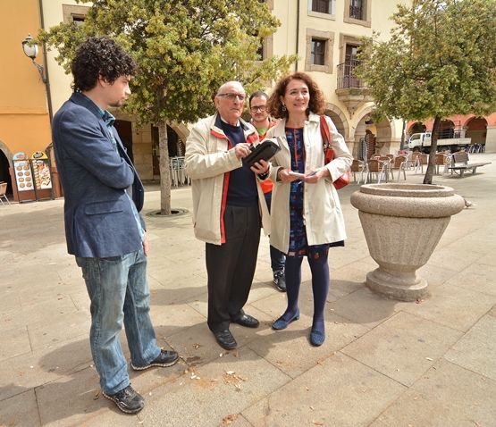 La candidata del PP, Gloria F. Merayo / Víctor Alón