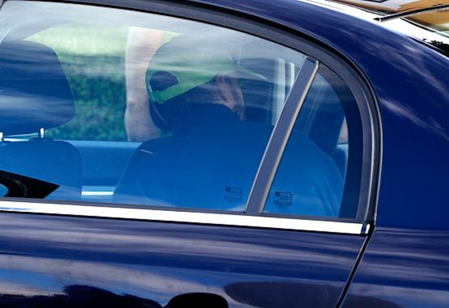 Llegada del presunto autor de la muerte de la peregrina Denise Pikka a los juzgados de Astorga (Carlos S. Campillo / ICAL)