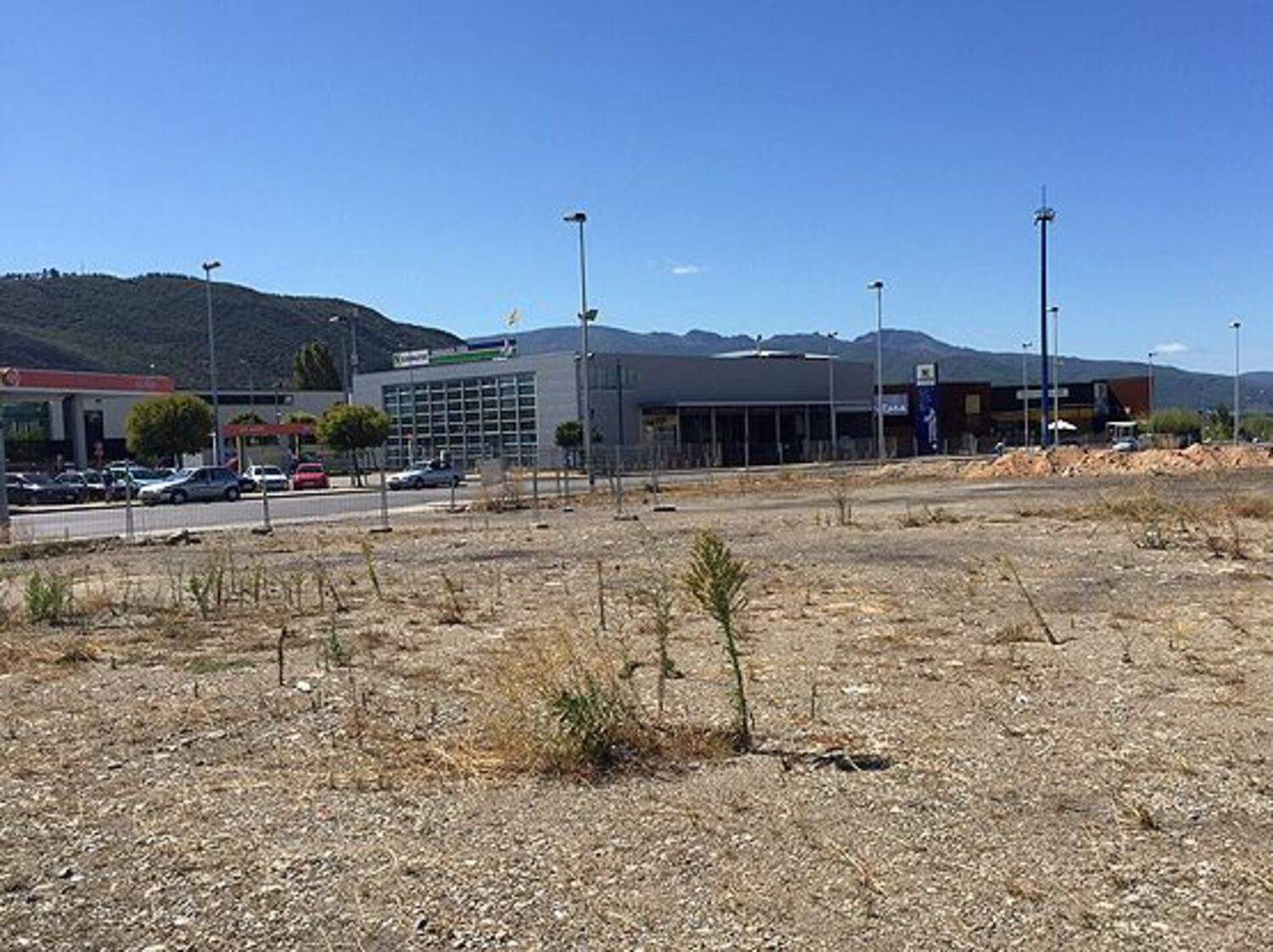 Parcela donde pensaba asentarse AKI