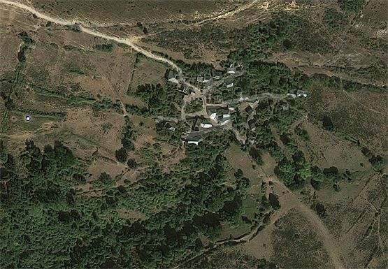 Foto del paraje donde desapareció el niño (Google Maps).