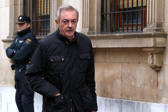 El fiscal jefe de León, Emilio Fernández, asiste a la constitución del jurado del juicio por el crimen de Isabel Carrasco