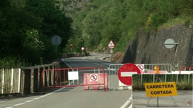 Imagen durante las obras en estos días previos (Foto Televisión Castilla y León)