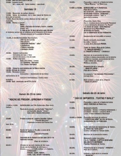 FIESTAS-2016 programa