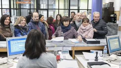 Entrega de Firmas Ayto Ponferrada Peatonalizacion Noviembre 2017_4