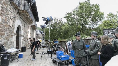 Rodaje-Pelicula-Santo-grial-Ponferrada-Villar-Mayo-2017