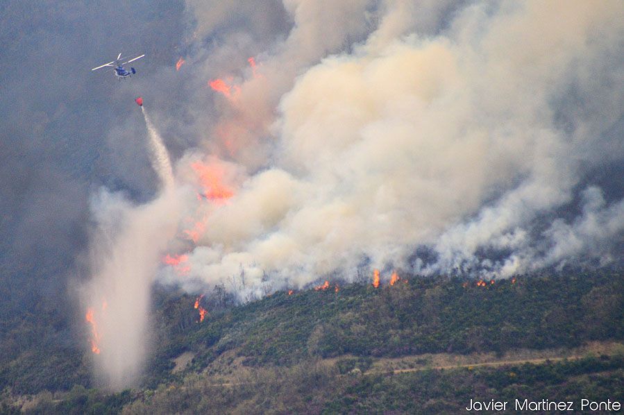 incendio peñalba incendio Bouzas