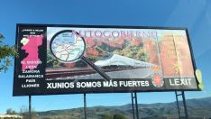 Cartel de UPL sobre la Región Leonesa en Ponferrada Cartel de UPL sobre la Región Leonesa en Ponferrada