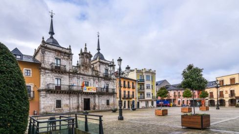 plaza ayuntamiento ponferrada