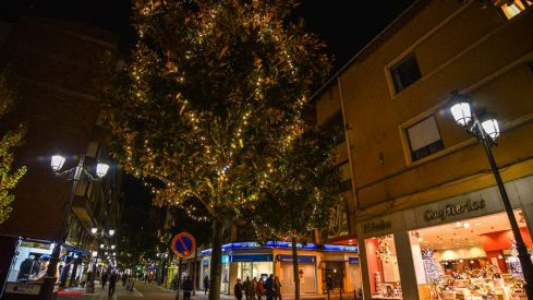 luces calles navidad