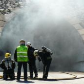 Convenio entre el Ayuntamiento de Ponferrada y la Fundación Santa Bárbara para la formación de bomberos en túneles