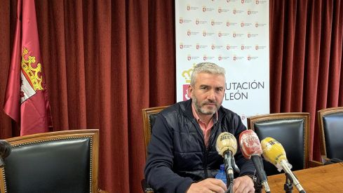 Imagen del alcalde de Igüeña, Alider Presa