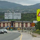 Primer tramo de la a-76 entre Villamartín de la Abadía y Requejo