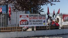 Foto archivo. Huelga en Teleperformance Ponferrada