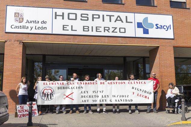 Encerrados Hospital Del Bierzo Ponferrada Sanidad 2017 _2