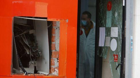  la organización criminal más activa de Europa que voló con explosivos un cajero en Toral de los Vados en diciembre de 2020;