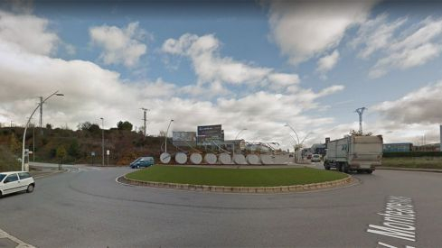 rotonda peloton ciclista