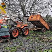 Foto archivo de un tractor 