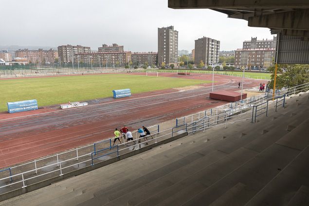 Estadio Municipal De Atletismo Coloman Trabado Ponferrada Octubre 2017