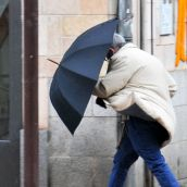 Aviso naranja para este domingo por fuertes rachas de viento en la provincia de León