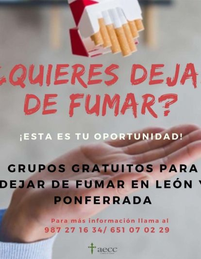 aecc ponferrada campaña antitabaco