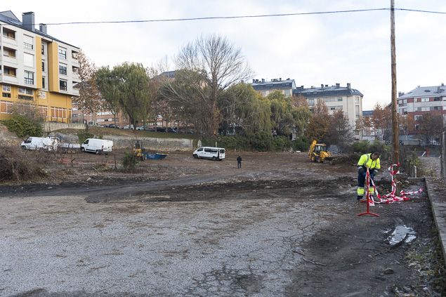 Parking Zona Alta Cerrado Obras Nuevo Noviembre 2017