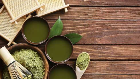 matcha te en polvo