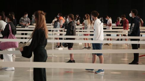 Cribado masivo de antígenos para jóvenes en León