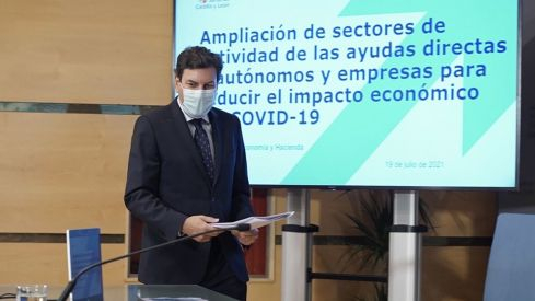 Presentación de los cambios en la línea de ayudas directas a autónomos y empresas de la Junta