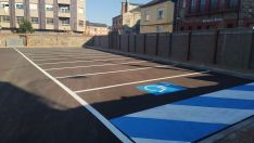 destcada aparcamiento