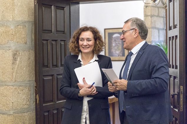 Alcaldesa Ponferrada y Alcalde de O Barco Ene 2018