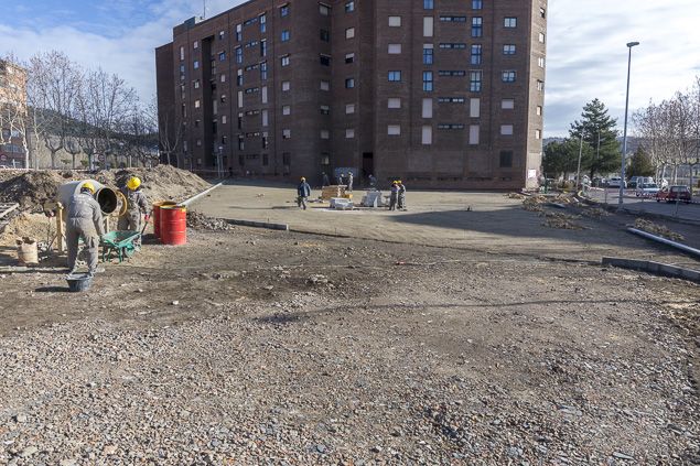 Obras Plaza de las Mimosas Febrero 2018_2