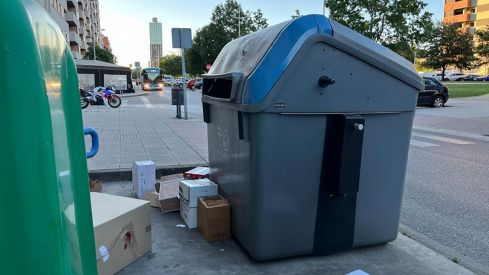 contenedor basura ponferrada