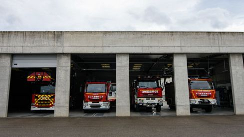 Foto de archivo de un Parque de bomberos 