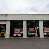 Foto de archivo de un Parque de bomberos 