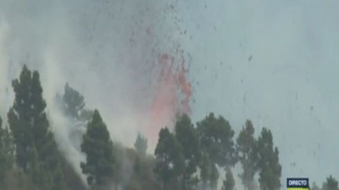 erupcion volcan las palmas